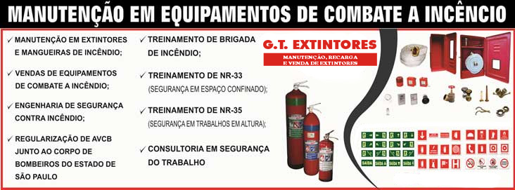 GT Extintores | Extintores em Cubatão